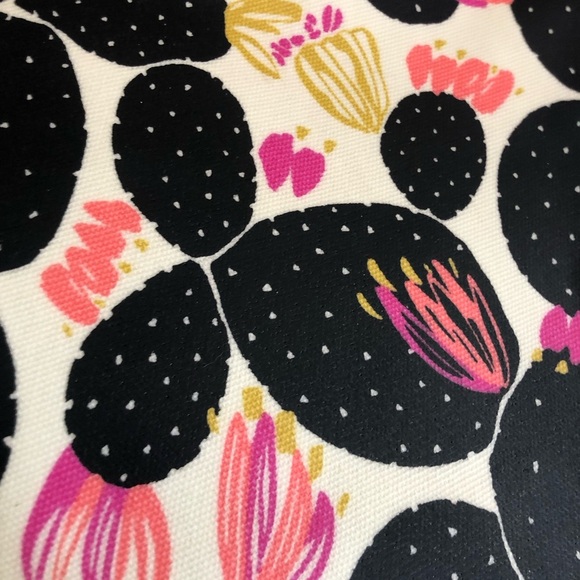 Vibrant Cactus Pattern Crossbody Bag - Picture 9 of 14